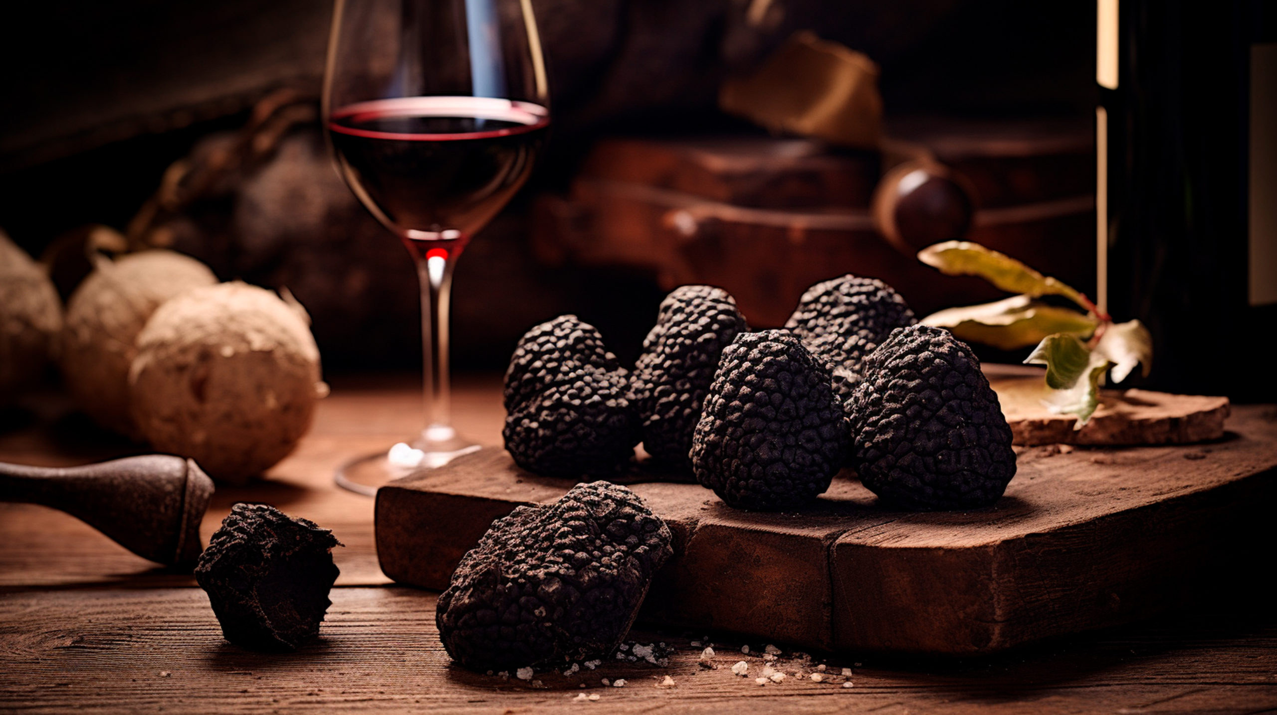 Prenota ora la Caccia al tartufo e Brunello di Montalcino - Cordella in Valdorcia Truffle & Olive Oil Resort, pranzo, cena e degustazione Vino