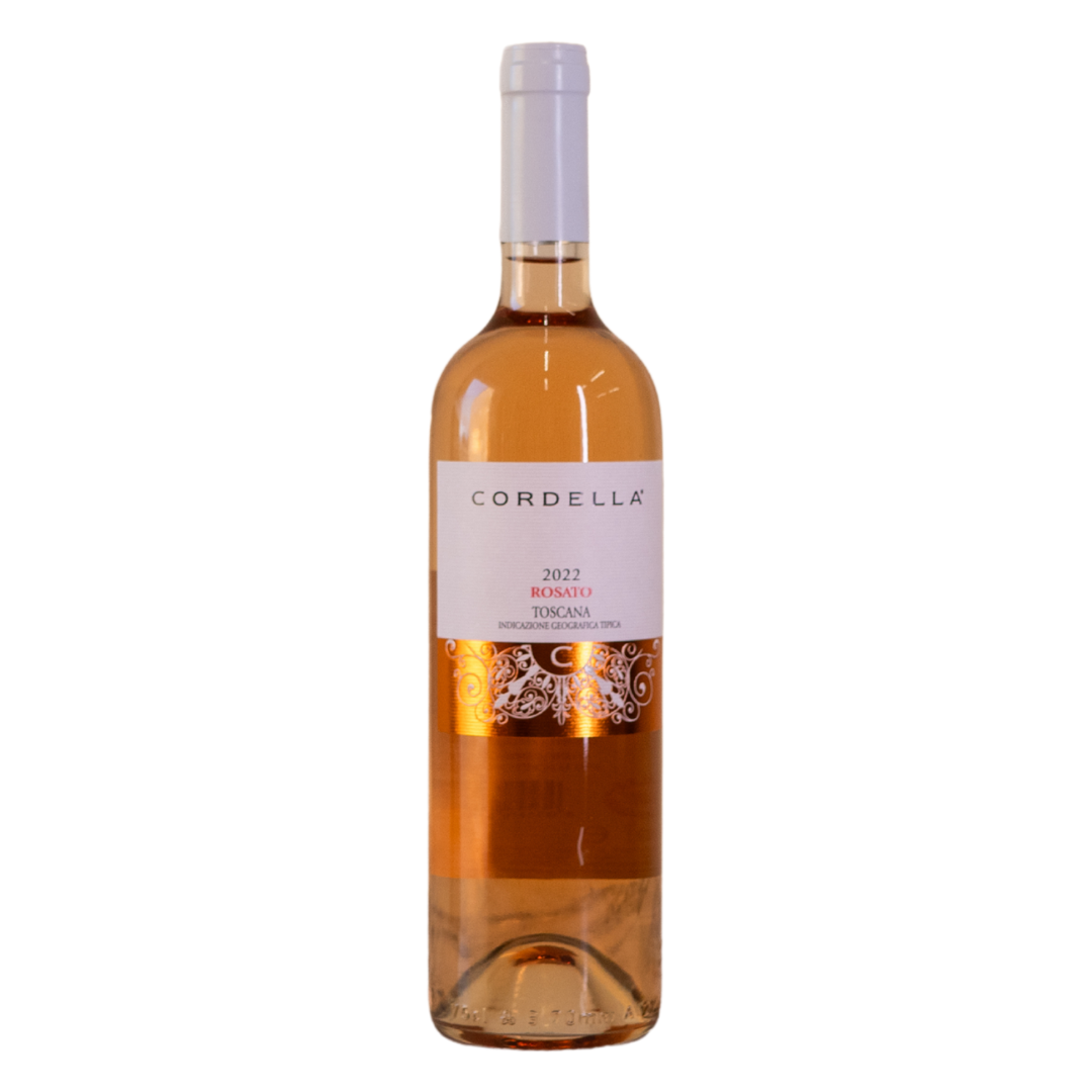 Rosato IGT Toscana Montalcino, Azienda Agricola di Maddalena Cordella. Un rosato autentico e raffinato, espressione pura del Sangiovese Grosso.